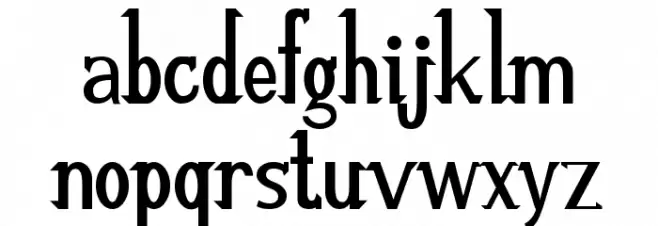 ReSHAWN Demo 字体 小写