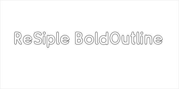 ReSiple BoldOutline Logo