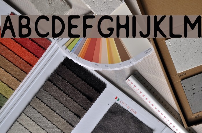 ReSiple Rounded Font examples