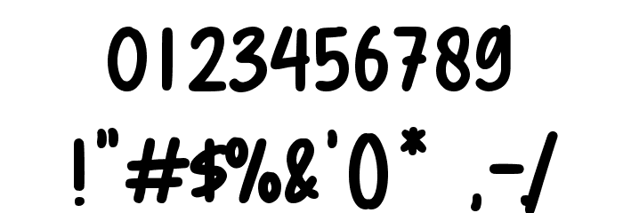 Reach Story Font OTHER CHARS