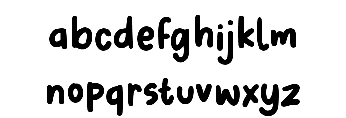 Reach Story Font LOWERCASE