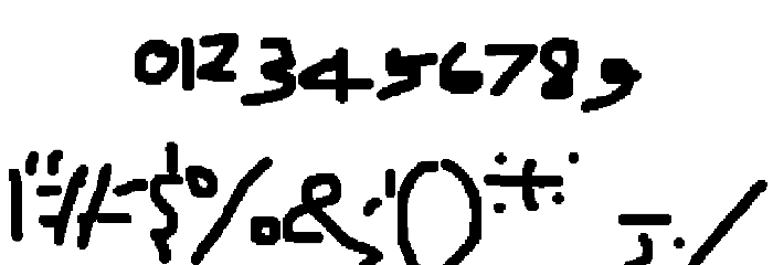 Reach Font OTHER CHARS