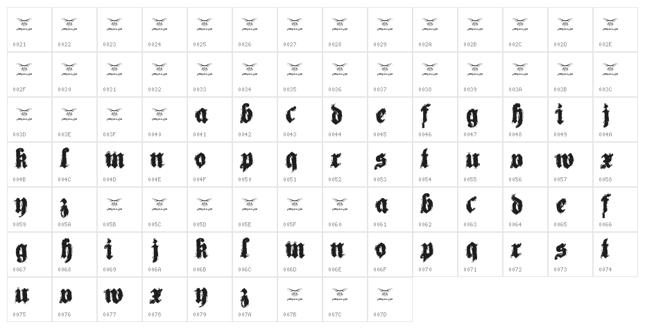 Reaching for Heaven Character Map