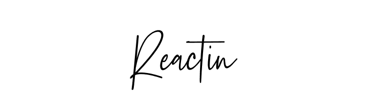 Reactin  免费字体下载