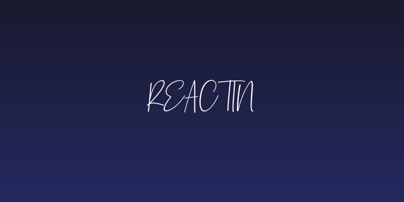 Reactin Social Header