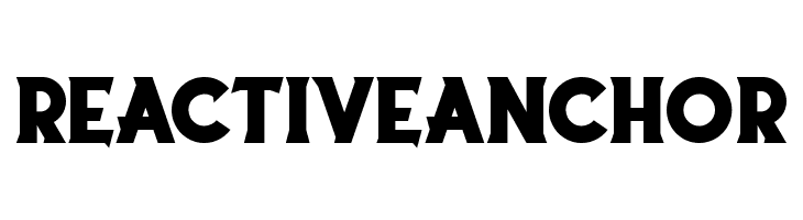 Reactive Anchor  font caratteri gratis
