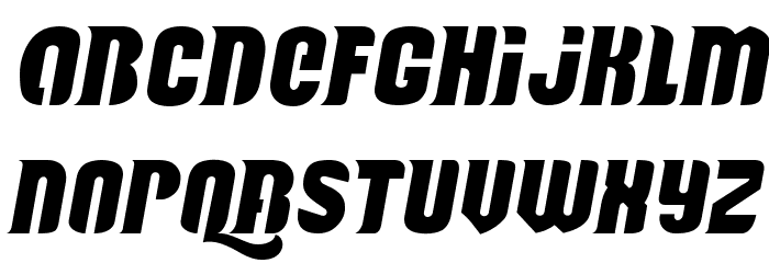 Reactive Reg Font LOWERCASE