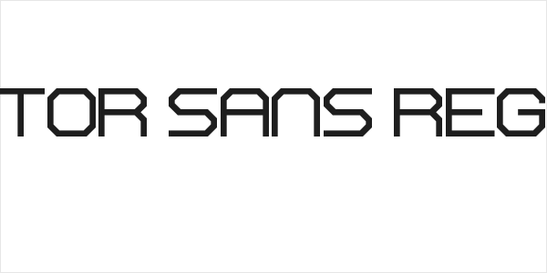 Reactor Sans Regular Logo