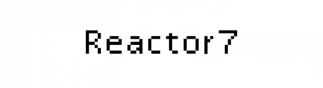 Reactor7  Frei Schriftart Herunterladen