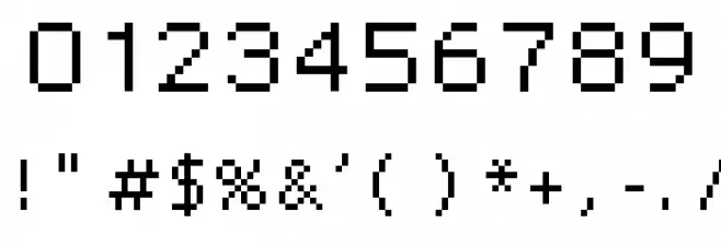 Reactor7 Font OTHER CHARS