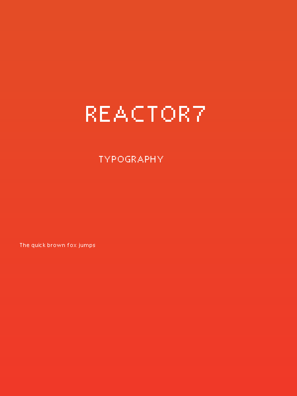 Reactor7 Poster