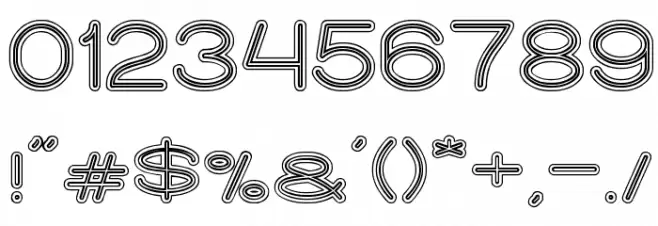 Read Book Font OTHER CHARS