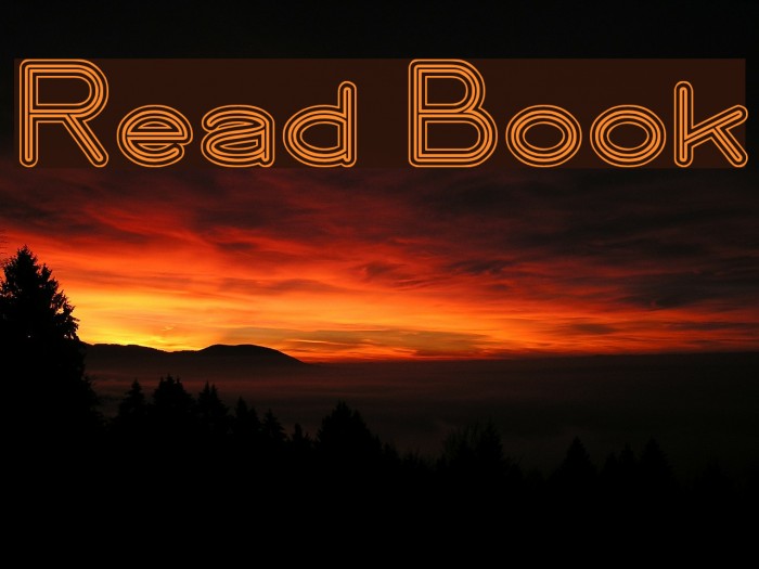 Read Book Font examples