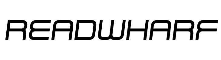 Read Wharf  免费字体下载