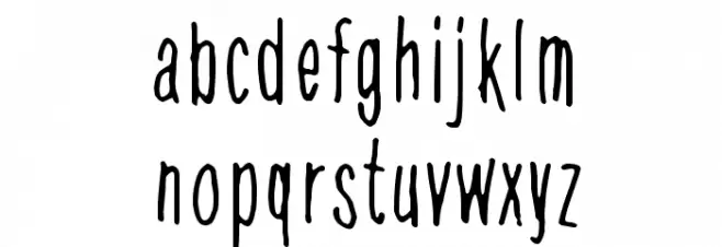 Read between the lines फ़ॉन्ट लोअरकेस