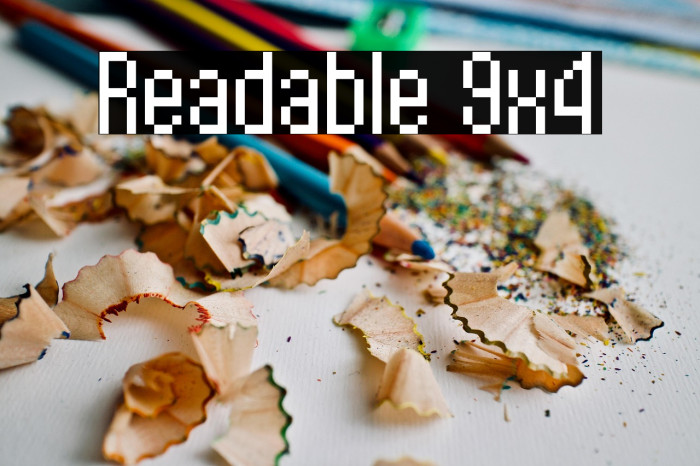 Readable 9x4 Example 2