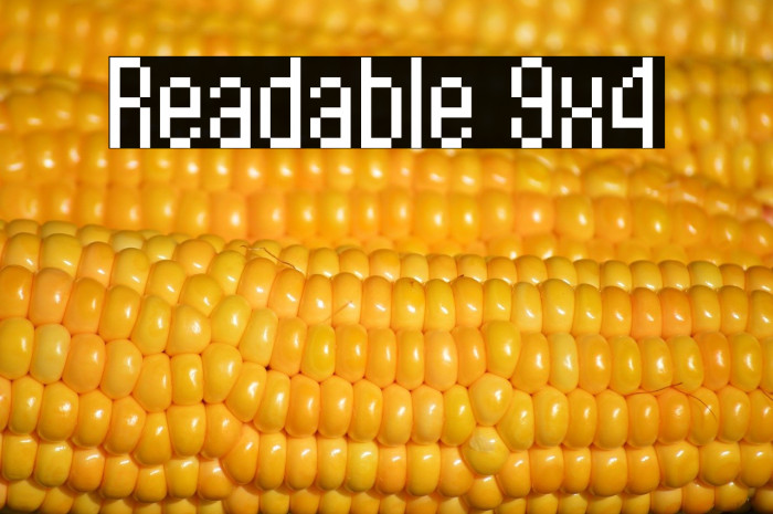 Readable 9x4 Example 3