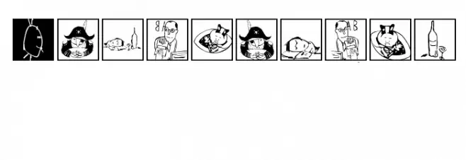 ReadersBats Font OTHER CHARS