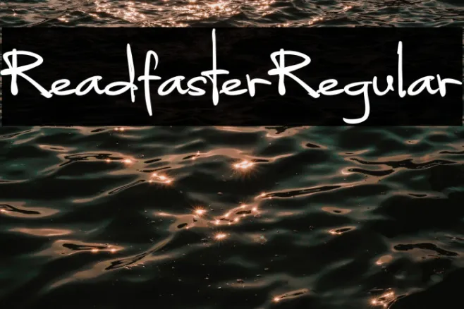 ReadfasterRegular Example 3