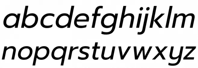 Readiness Italic خط أحرف صغيرة