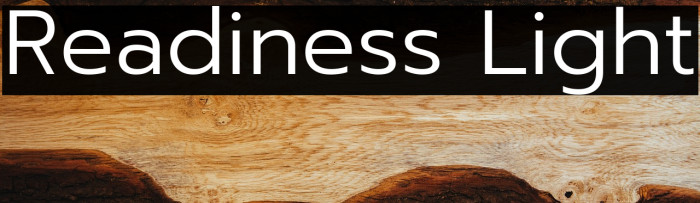 Readiness Light Example 2