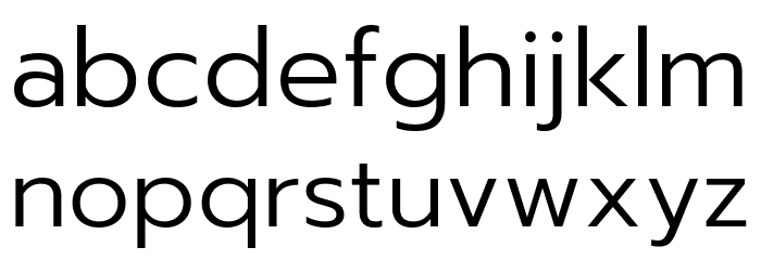 Readiness Light Font LOWERCASE