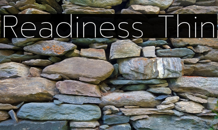 Readiness Thin Example 2