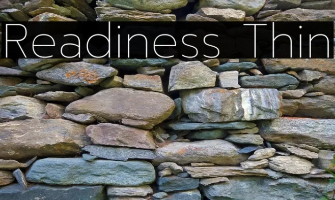 Readiness Thin Example 2