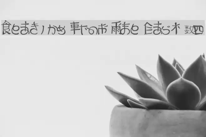 Reading From The East #4 Font examples