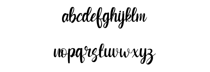 Readwish Font LOWERCASE