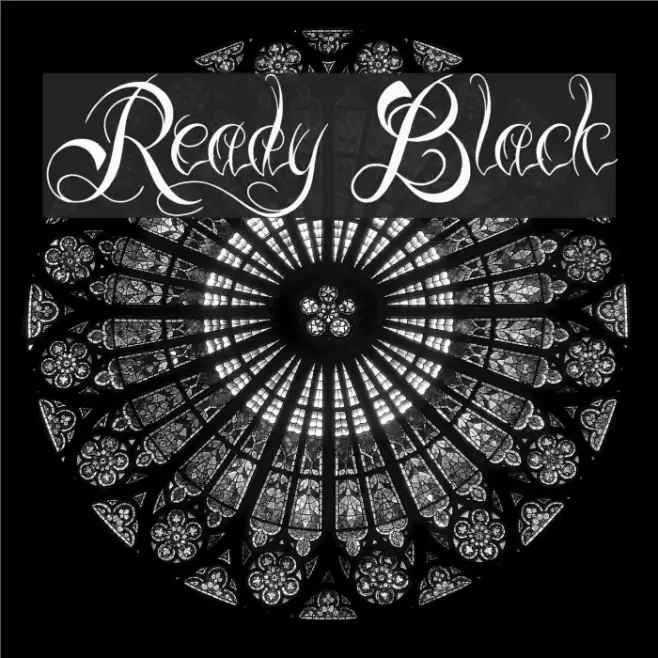 Ready Black Font examples