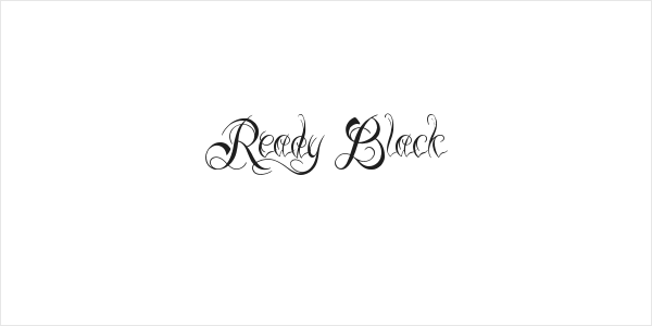 Ready Black Logo