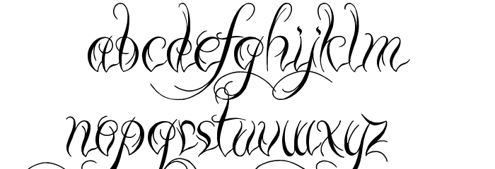 Ready Black Font LOWERCASE