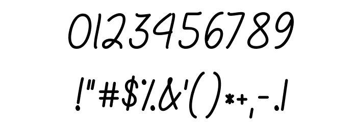 Ready For It DEMO Regular Font OTHER CHARS
