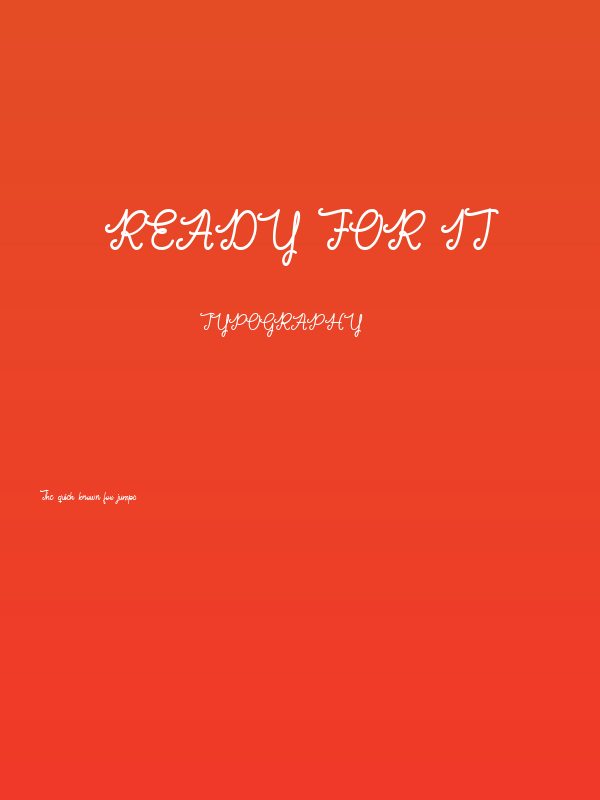 Ready For It Poster