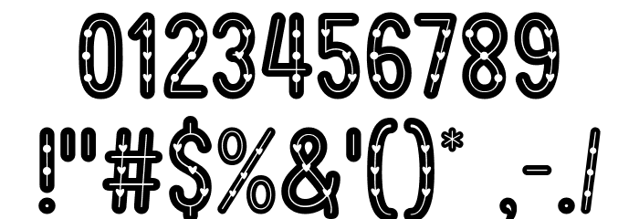 Ready Lover Font OTHER CHARS