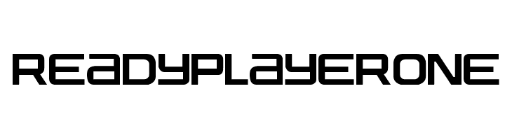 Ready Player One  免费字体下载