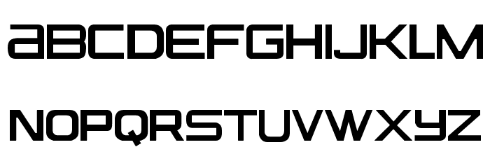 Ready Player One Font LOWERCASE