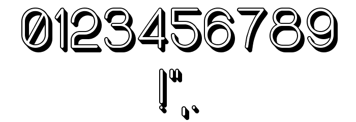 Ready Regular Font OTHER CHARS
