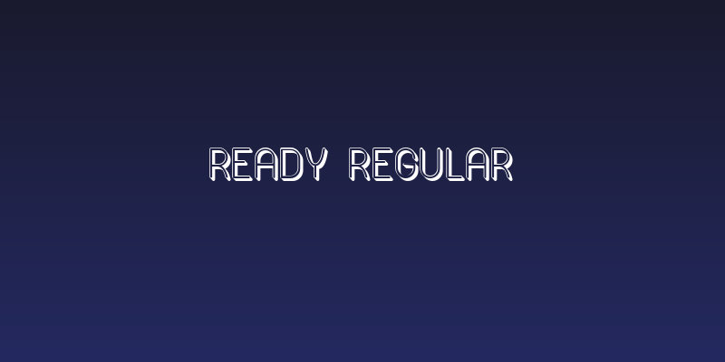 Ready Regular Social Header