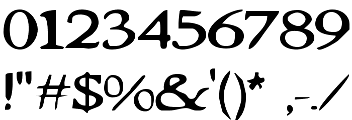 Ready for my Closeup Font OTHER CHARS