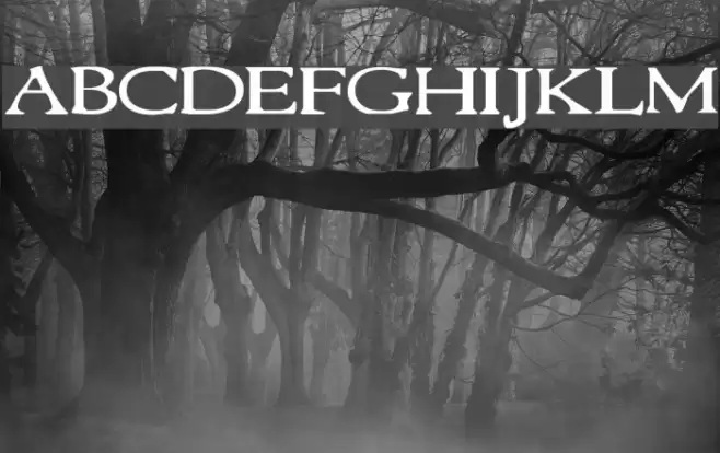 Ready for my Closeup Schriftart examples