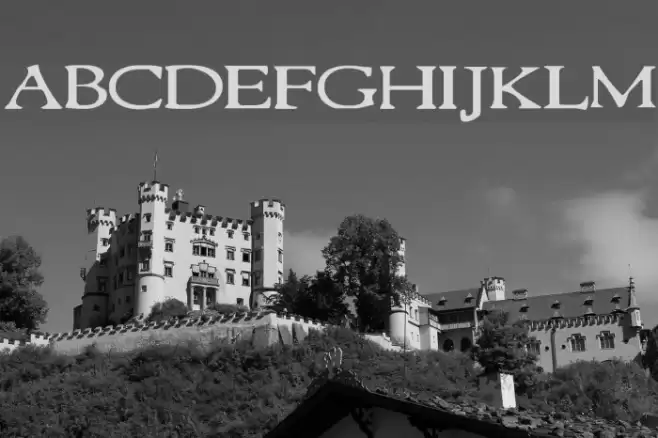 Ready for my Closeup Schriftart examples