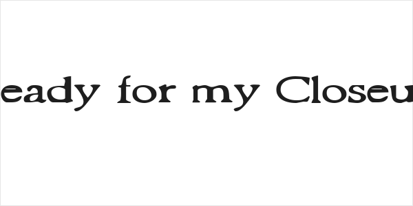 Ready for my Closeup Logo