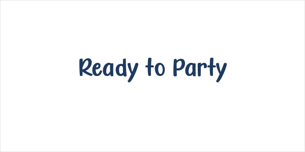 Ready to Party Logo