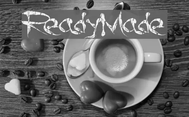 ReadyMade Font examples