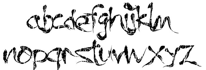ReadyMade Font LOWERCASE