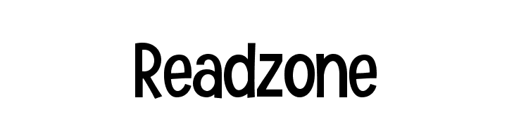 Readzone  les polices de caractères gratuit tlcharger