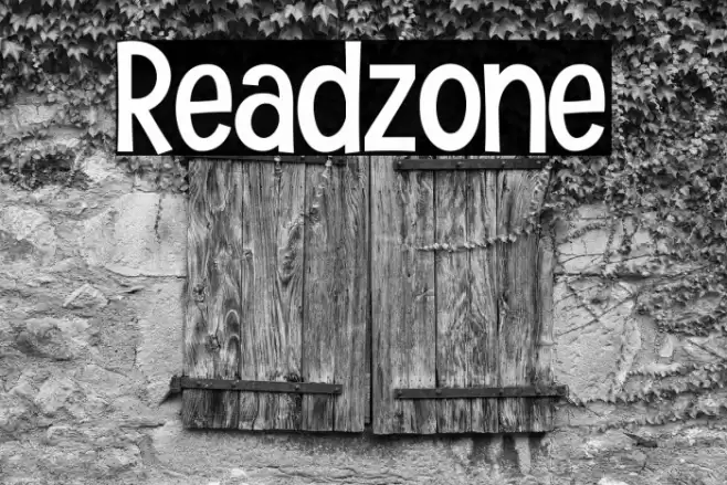 Readzone Font examples