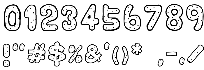 ReafFont Font OTHER CHARS